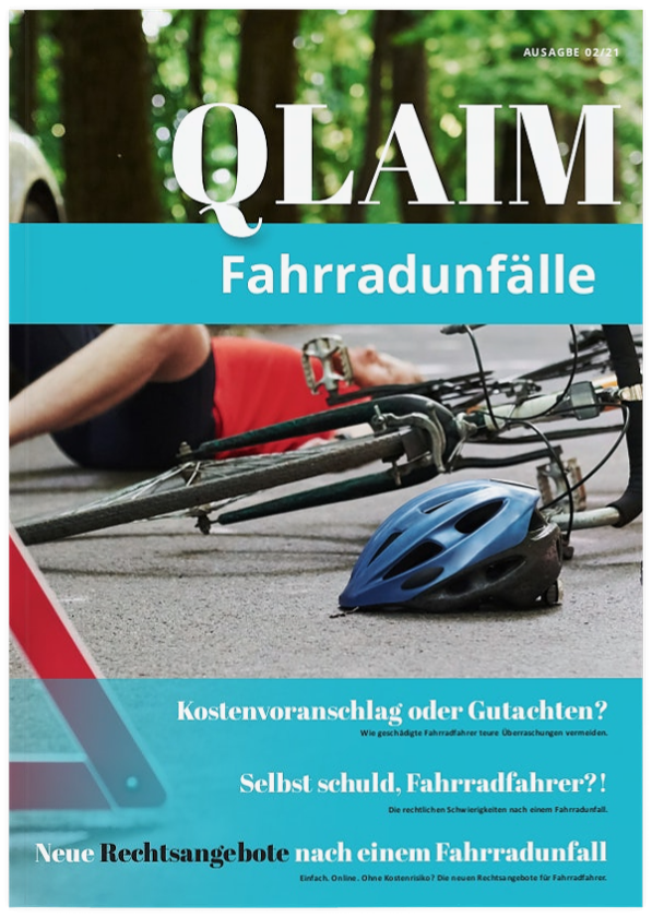 QLAIM Fahrradunfall